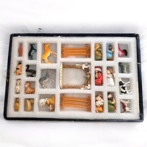 Nativity Advent Calendar 24 piece. Brand new in box.